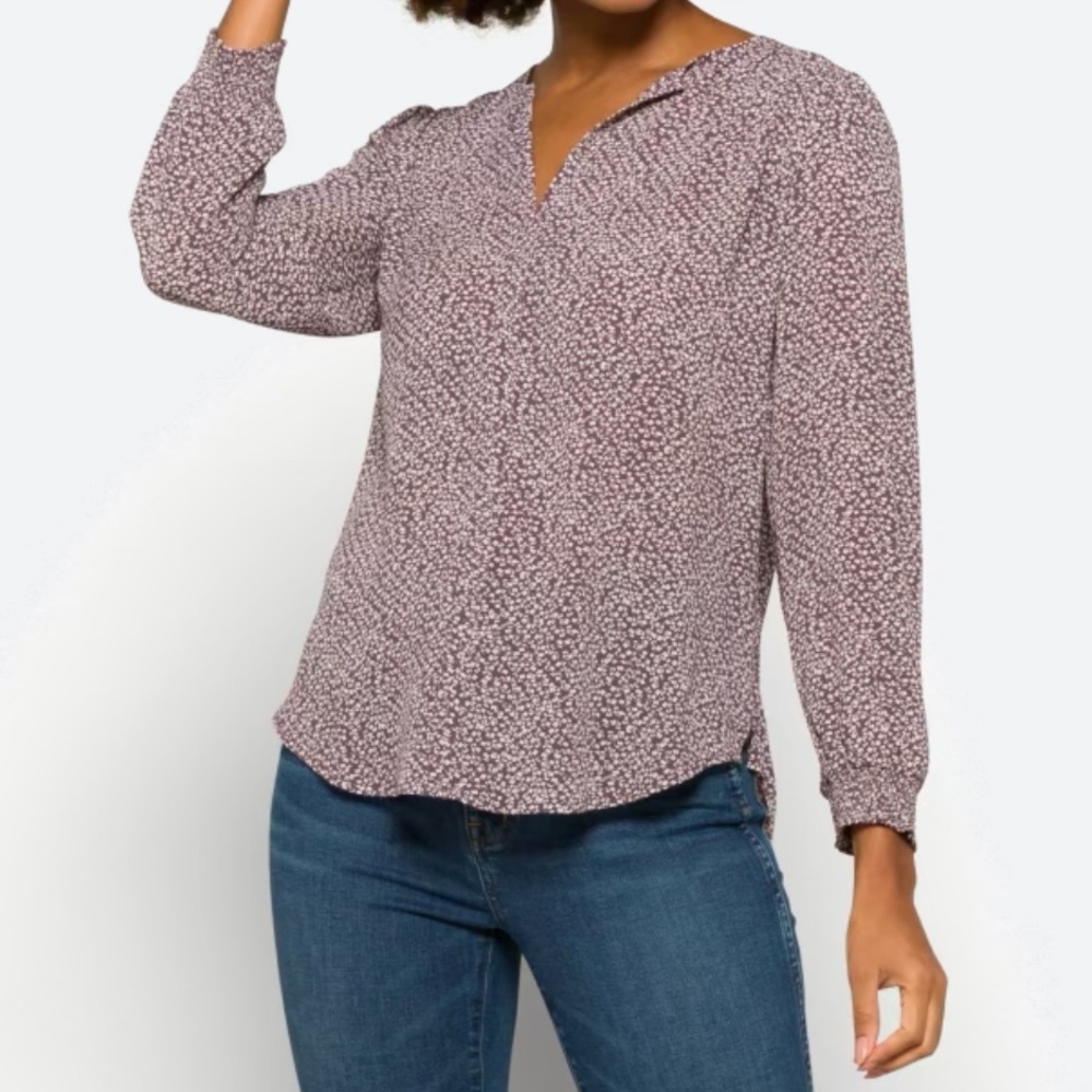 Long sleeve blouse
